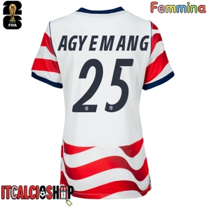 Stati Uniti Patrick Agyemang #25 Prima Maglia Femmina Mondiali 2026 Manica Corta